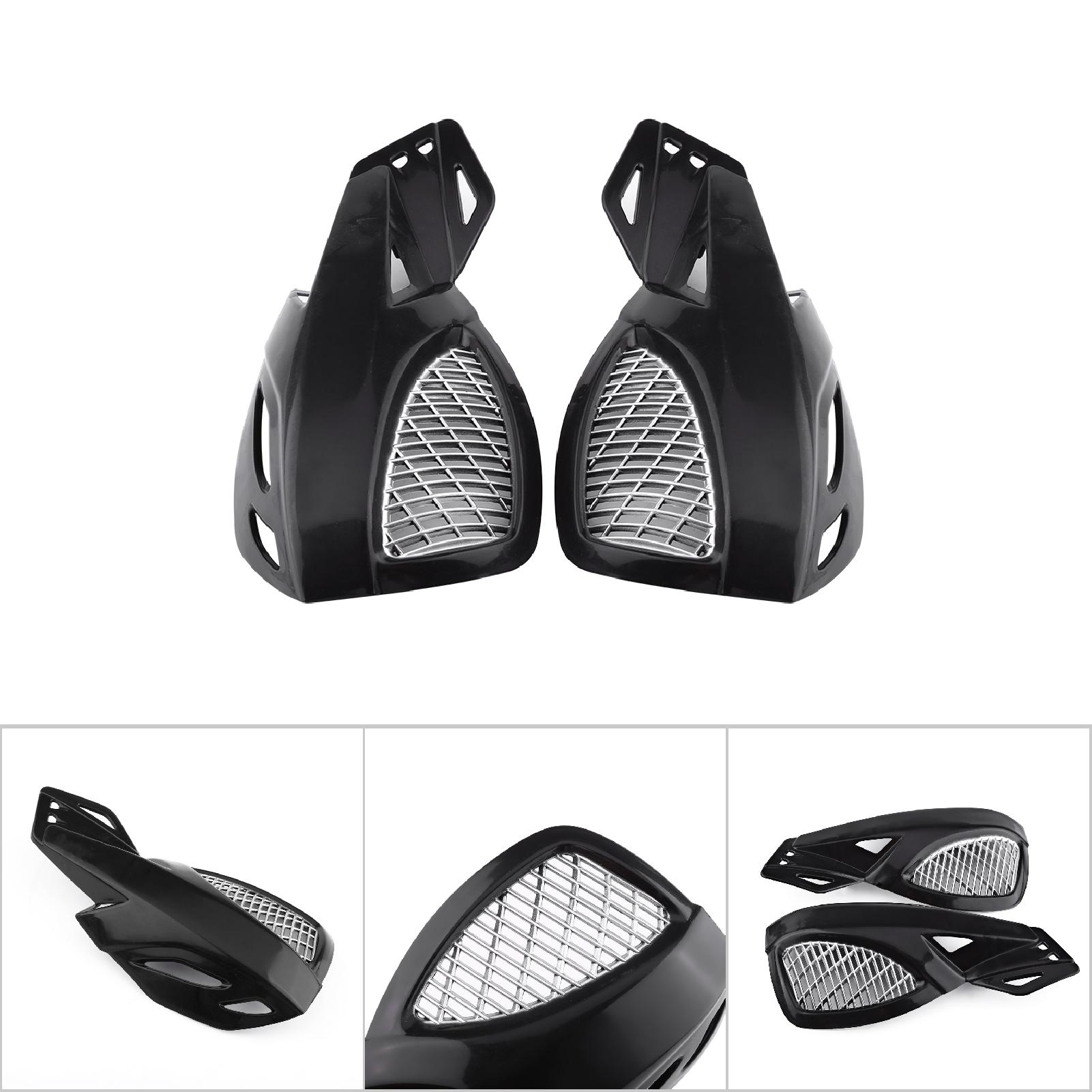 Universelle Schwarze Handschützer Für Motocross, Roller, Quad Und Motorrad, 7/8 Zoll, Aluminium-sturzbügel, Stoßdämpfendes Lenker-kit