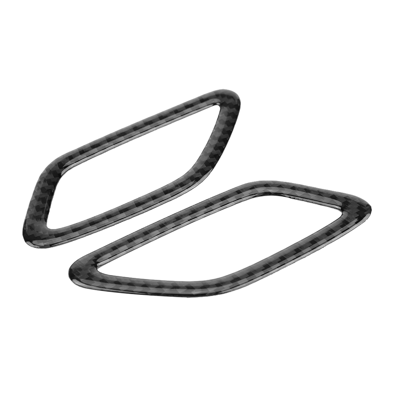 Lüftungsdüsen Aus Carbonfaser Für Mercedes A-klasse, Cla, Gla W169 W117, Klassisches Design, Schwarze Ausführung, Auto-innenausstattung, 2er-set