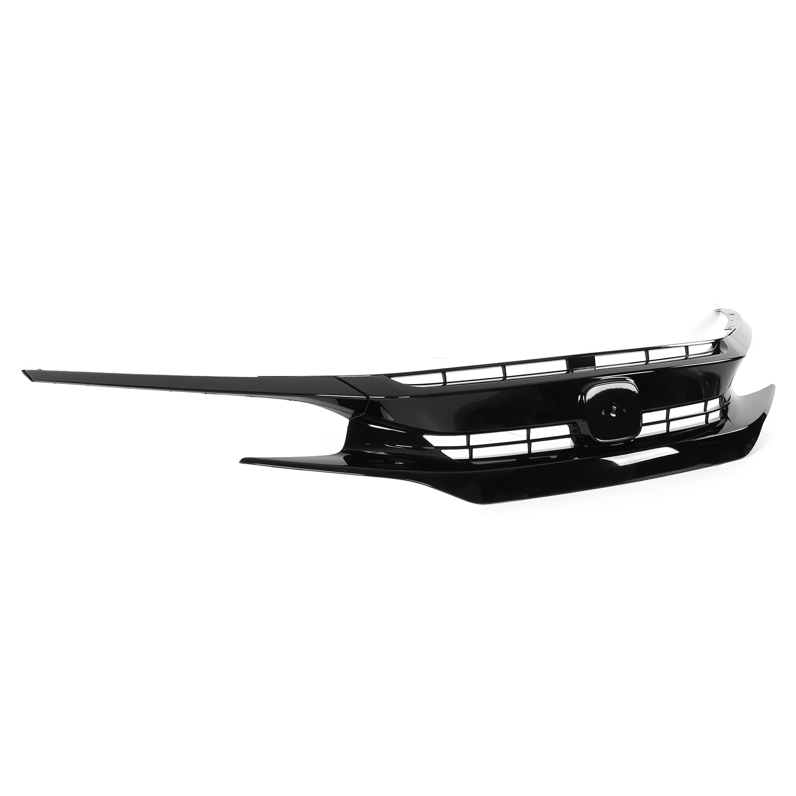 Frontgrill Im Si-stil Mit Scheinwerferblenden, Glänzend Schwarz, Ersatzteil Für Honda Civic Fc/fk 2016–2018, Komplettset