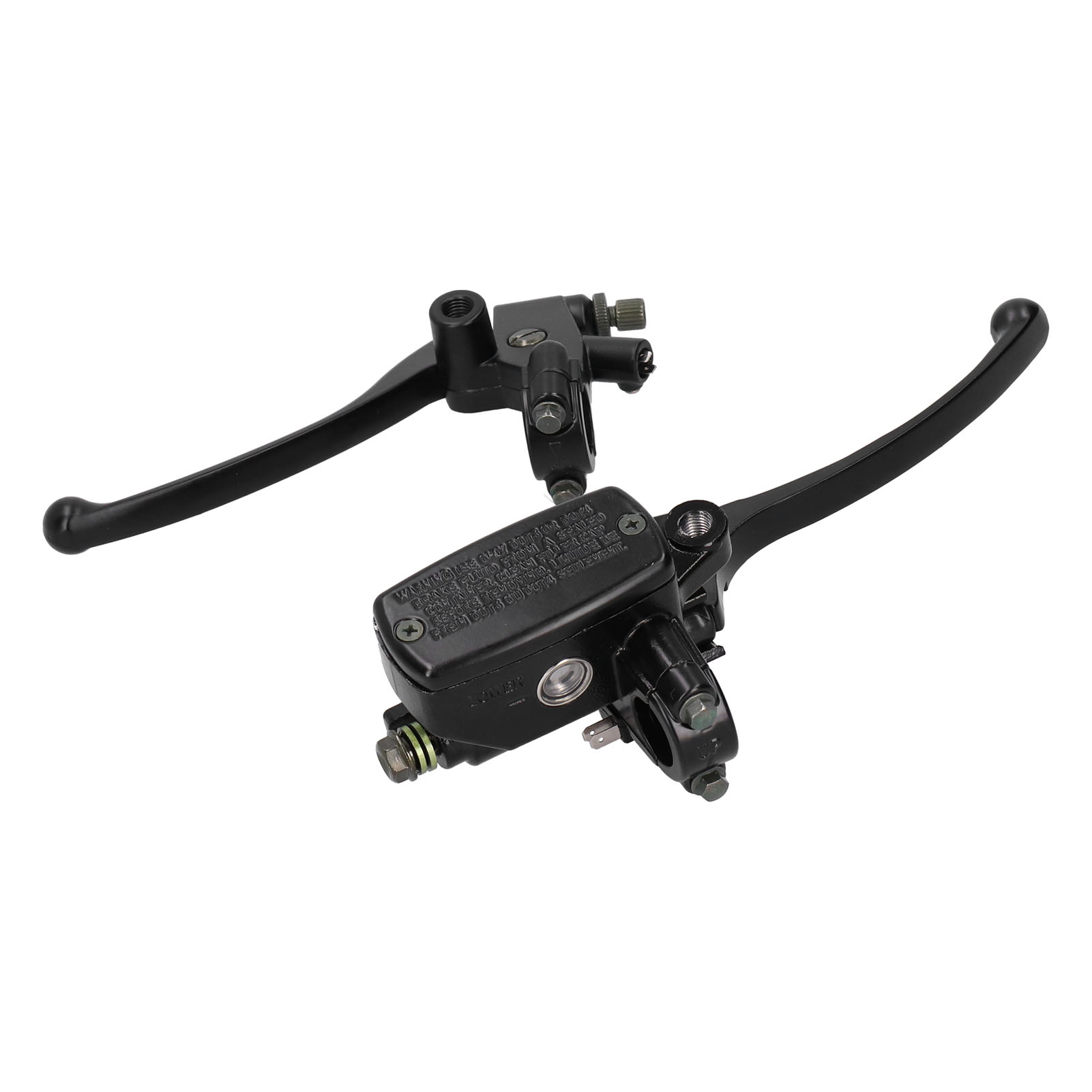 22-mm-motorrad-hydraulikbrems- Und Kupplungshebelset, Schwarz, Universelle Cnc-gefräste Aluminiumlegierung