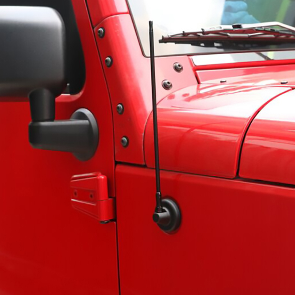Schwarze 13-zoll-autoradioantenne Als Ersatz, Passend Für Jeep Wrangler 2007-2017
