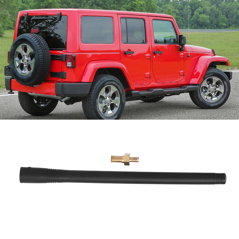 7,5 Zoll Schwarze Radioantenne, Modifiziert, Passend Für Jeep Wrangler 2007-2017