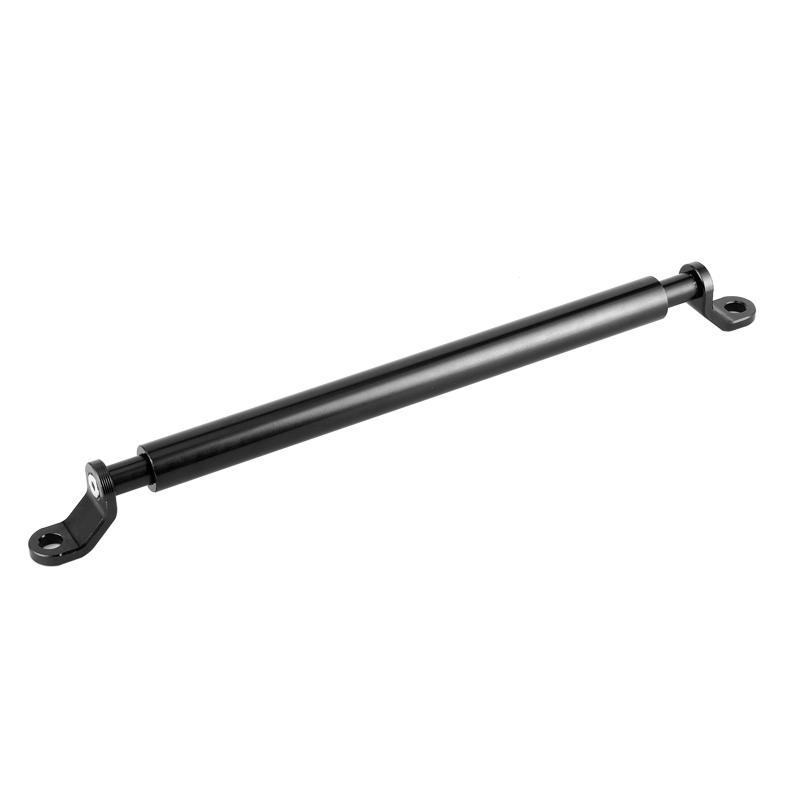 Cnc-gefräste Lenkerverstärkung Aus Aluminiumlegierung Für Motorräder, Schwarz