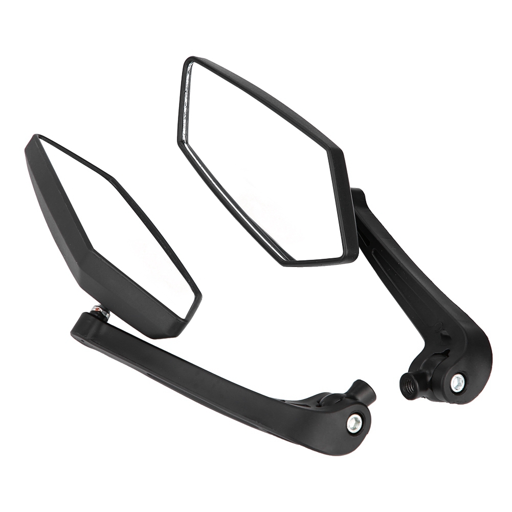 Schwarze Motorrad-seitenspiegel, 2er-set, Für Den Linken Und Rechten Lenker, Retro-stil, Universelle Hintere Seitenspiegel, Zubehör Für Café Racer.