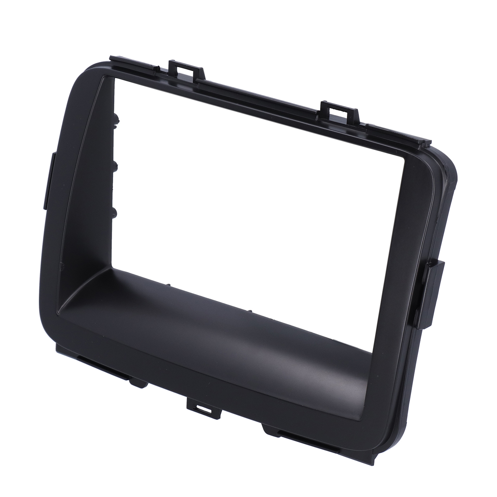 2din-autoradio-einbausatz Für Kia Carens Ab Baujahr 2013, Inklusive Armaturenbretthalterung, Dvd-blende, Ersatzblende Und Schwarzem Mittelkonsolen-set.