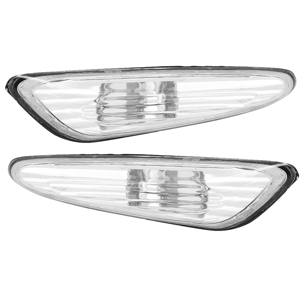 Klare Seitenblinkergläser 63137165915 63137165916, Kompatibel Mit Bmw E46 325i, 2-teiliges Set