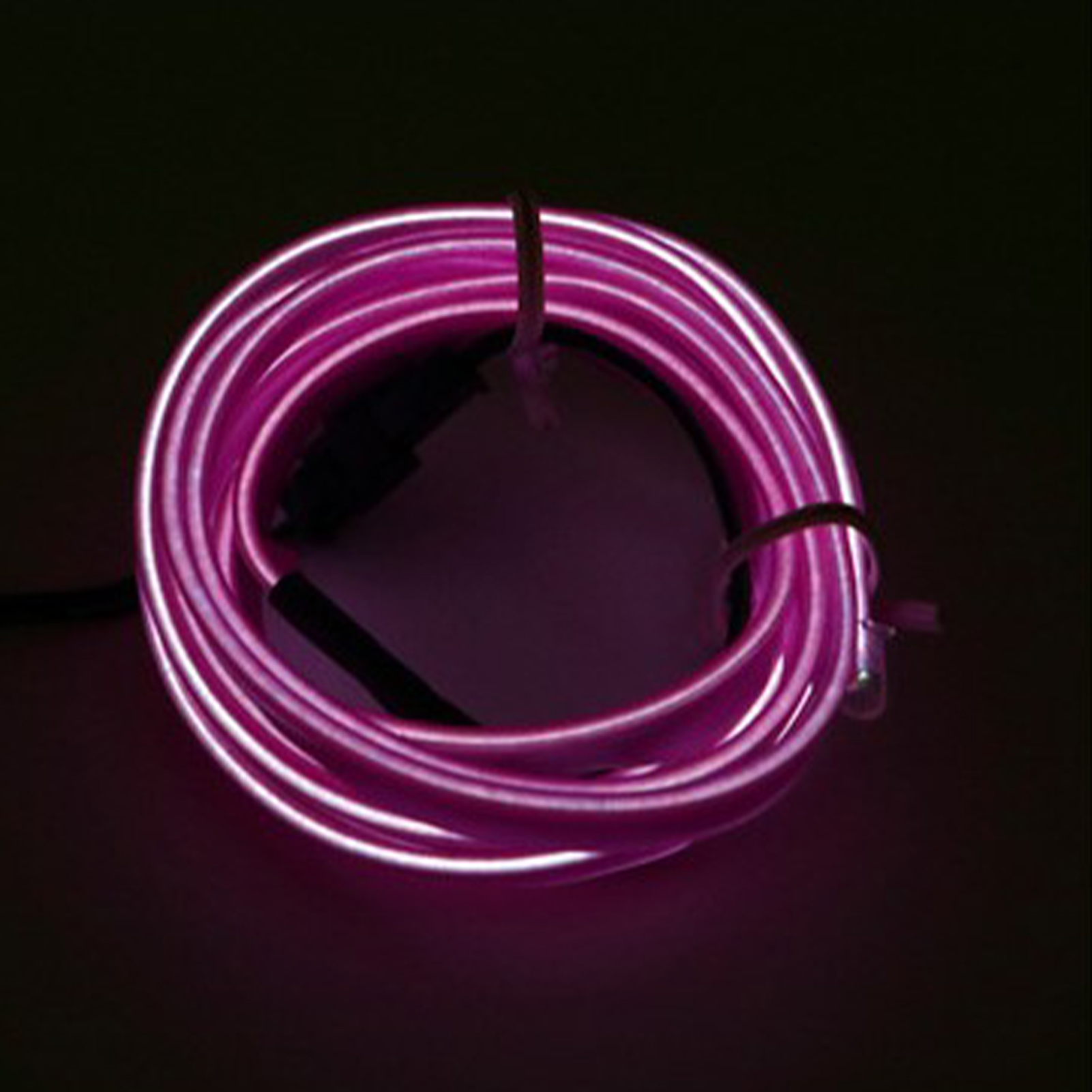 3 M Langer, Flexibler Led-streifen Fürs Auto, Helle Innenraumbeleuchtung, Lila, 12 V, Ambientebeleuchtung Fürs Auto