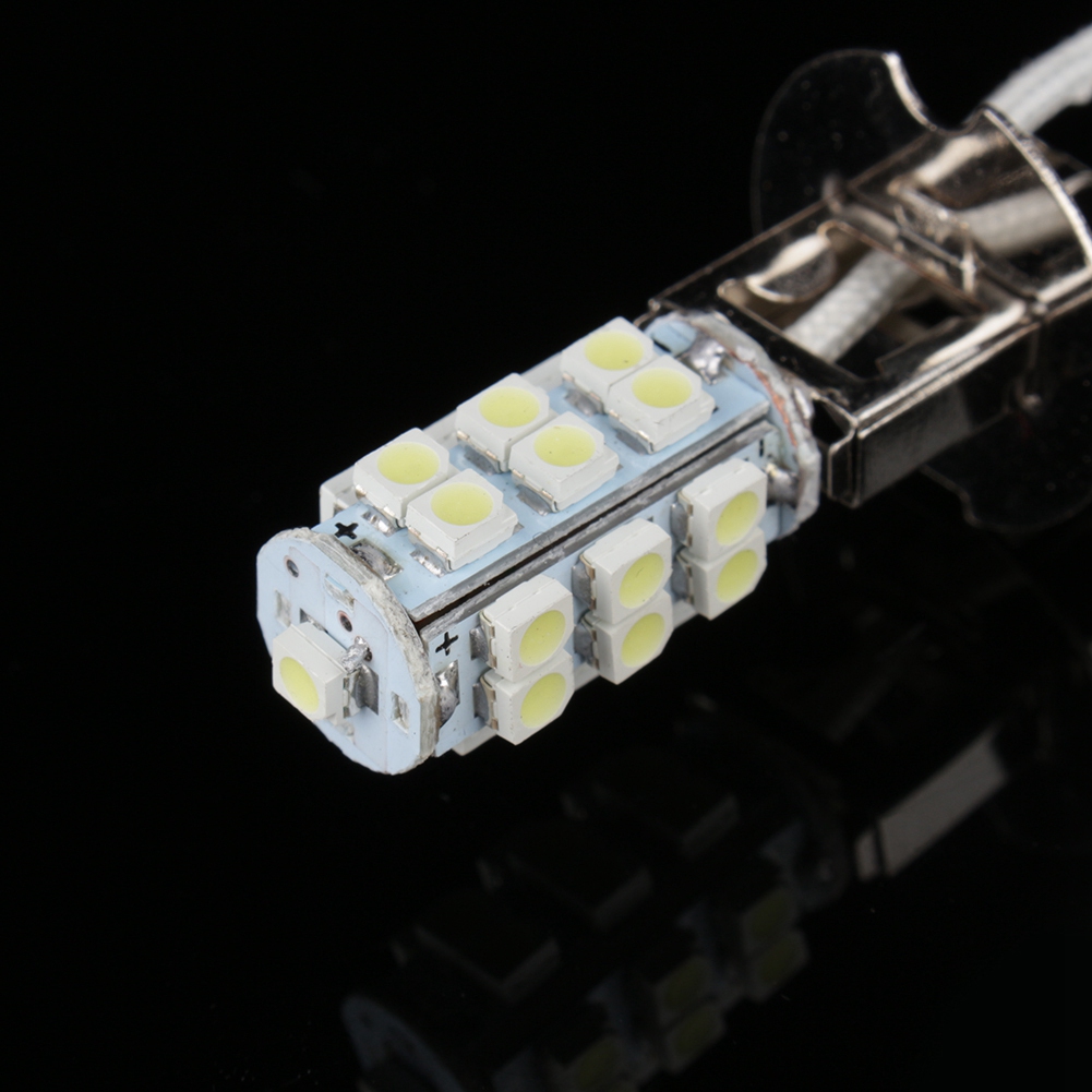 Losnummer H3 3528 25-smd Weiße Xenon-led-nebelscheinwerferlampe, Tagfahrlicht-autoscheinwerfer, 2 Stück