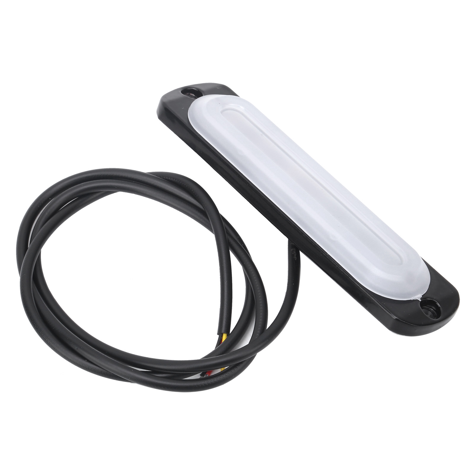 12v 6led Seitenmarkierungsleuchten, Blinkend Weiß/gelb, Für Lkw/pkw, Seitenbeleuchtung