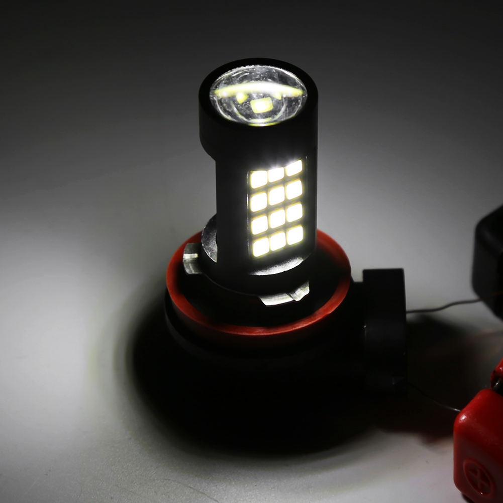 2x H11/h8 42 Smd 2835 Weiße Canbus-fehlerfreie Led-lampen Für Abblendlicht Und Nebelscheinwerfer