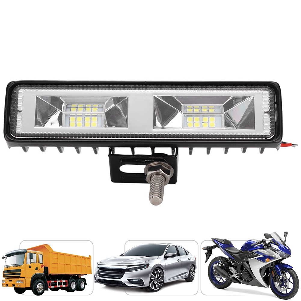 16 Led 48w Superhelle Weiße Nebelscheinwerfer Für Auto, Lkw, Motorrad, Außenmodifikationsset
