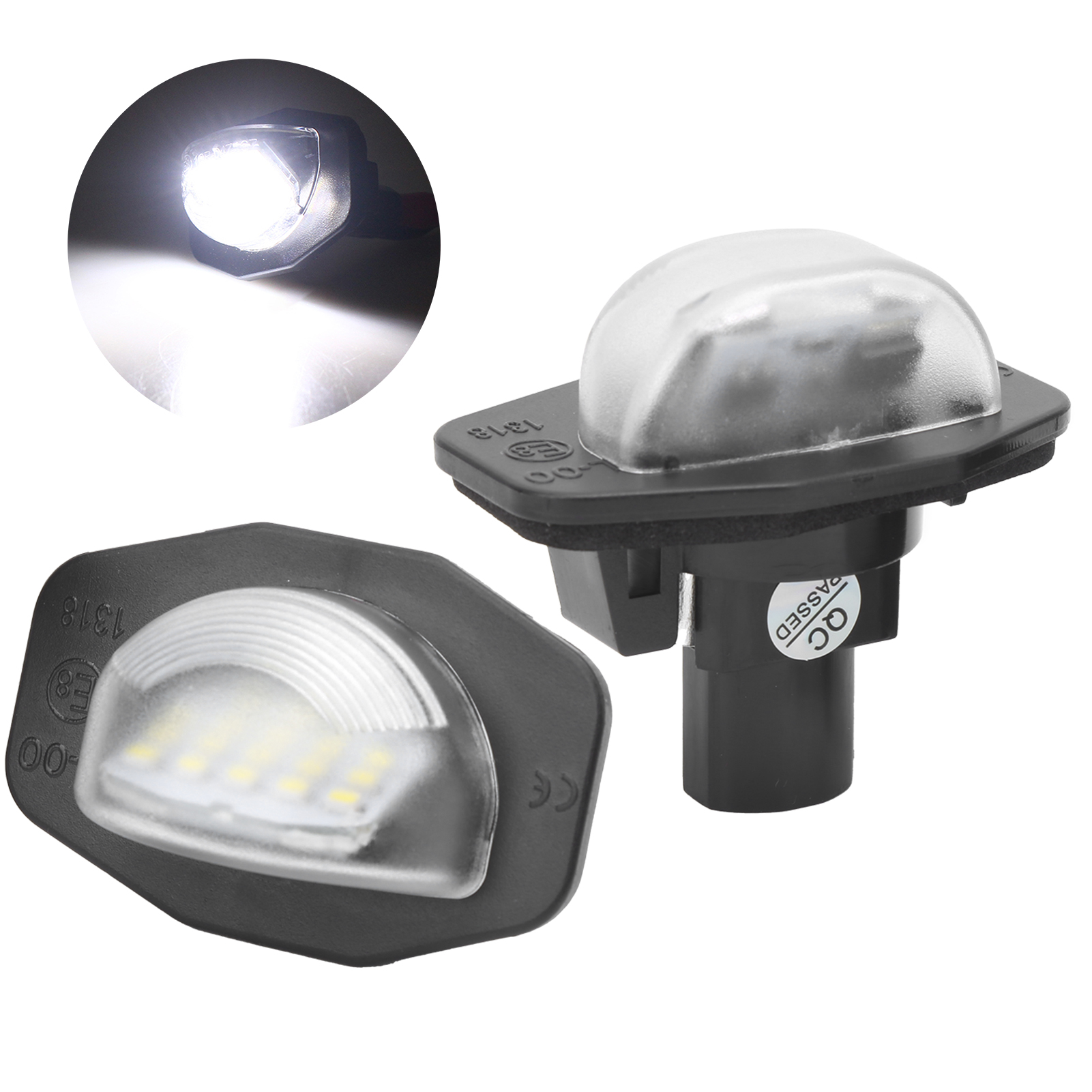 Energieeffiziente Weiße Led-kennzeichenbeleuchtung 81270-12521 Für Alphard Ggh20 (2008–2014)