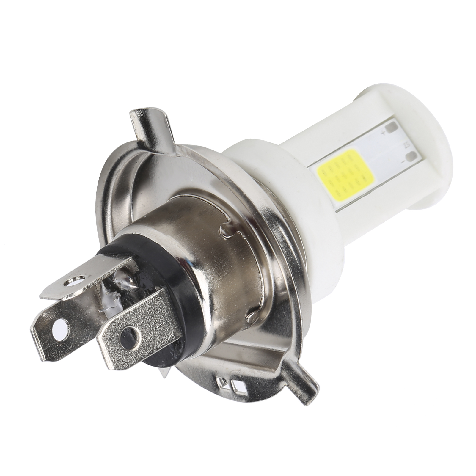 H4 Led Motorradlampe 1080lm 6500k Kaltweiß, Dual-fern-/abblendlicht, 9-12w Frontbirne, Leistungsstarker Motorradscheinwerfer, Direkter Ersatz.