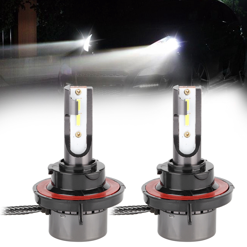 Paar H13 9006 30w 6000k Hellweiße Led-lampen, Abblendlicht Für Autos, Mini-l8-lampe