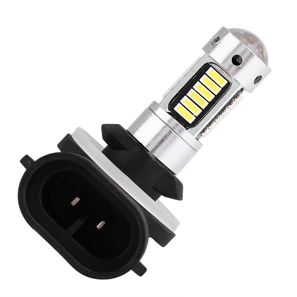 Paar Weiße Led-lampen 881 4014 Für Scheinwerfer Und Nebelscheinwerfer, Tagfahrlicht, 12 V Gleichstrom, Autolampe
