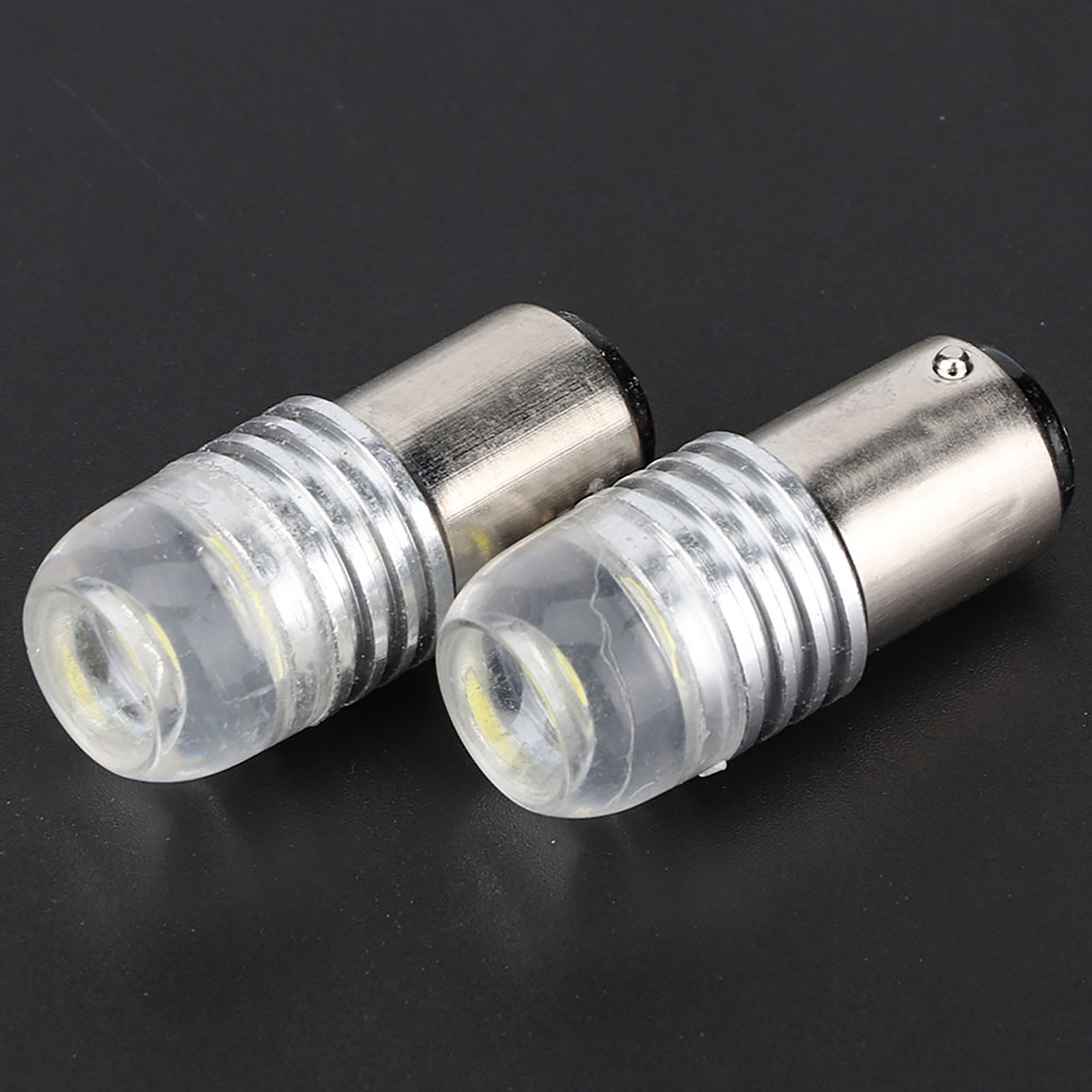 2x Led-lampen 1157 2357 Weiß Blitz Stroboskop Projektor Rücklicht Bremslicht Auto Dc 12v