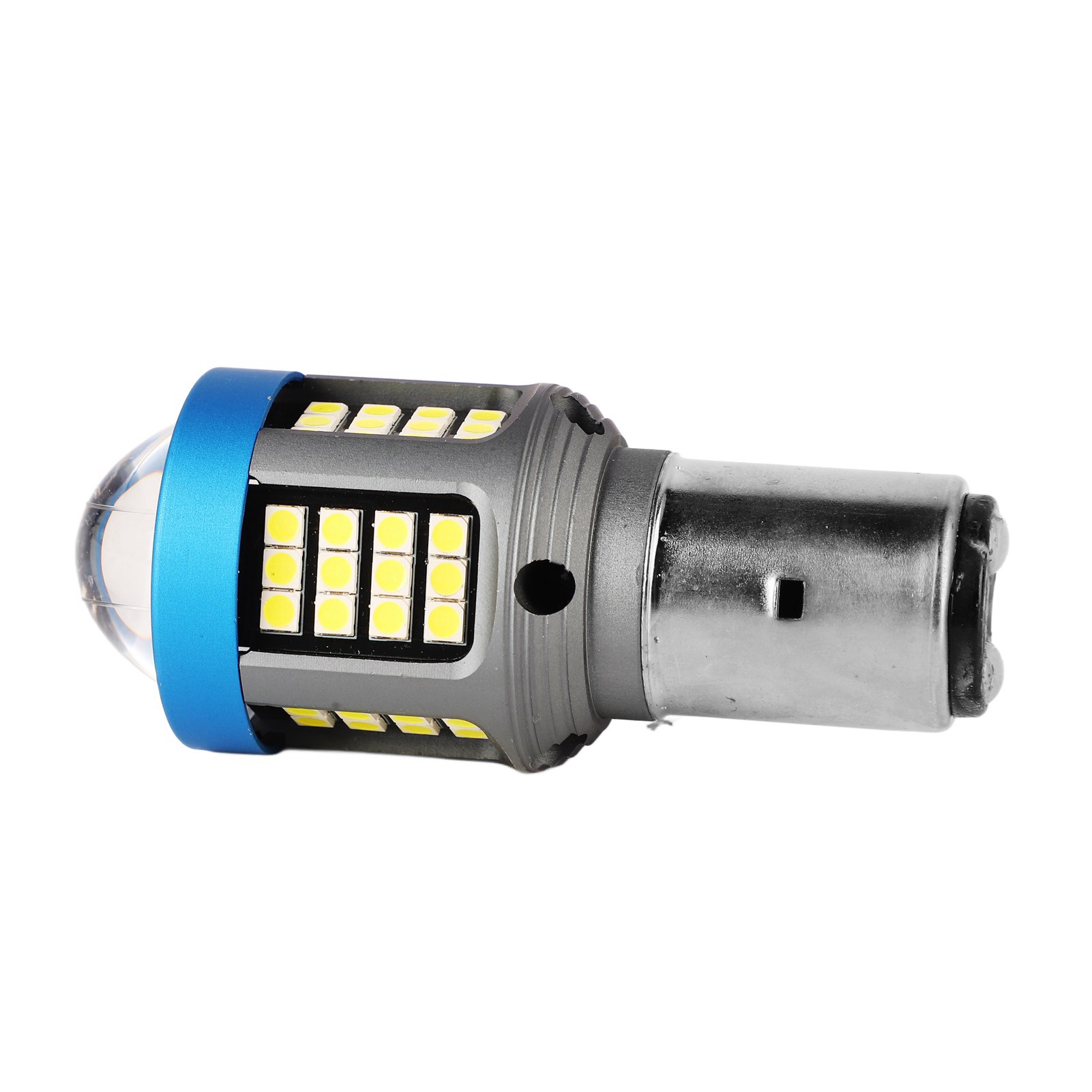Ba20d Led-motorradscheinwerfer, Hohe Helligkeit, Breiter Lichtkegel, Aluminiumlegierung, Leistungsstarker Motorradscheinwerfer, Breiter Lichtkegel, Motorradkompatibel