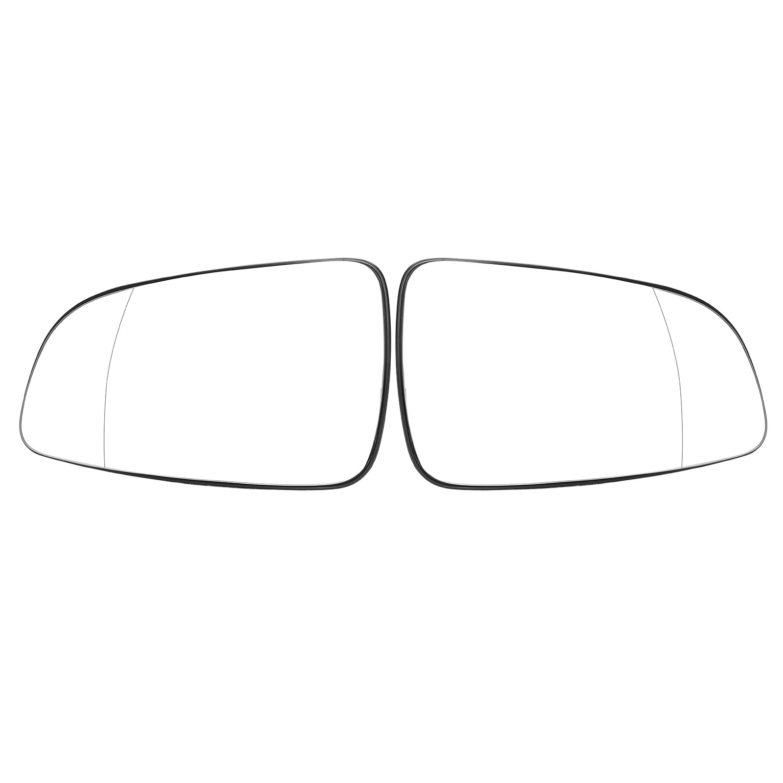 Außenspiegelglas, 2-teilig, Selbstklebend, Ersatz, Links/rechts, Für Opel Astra H 2004-2009