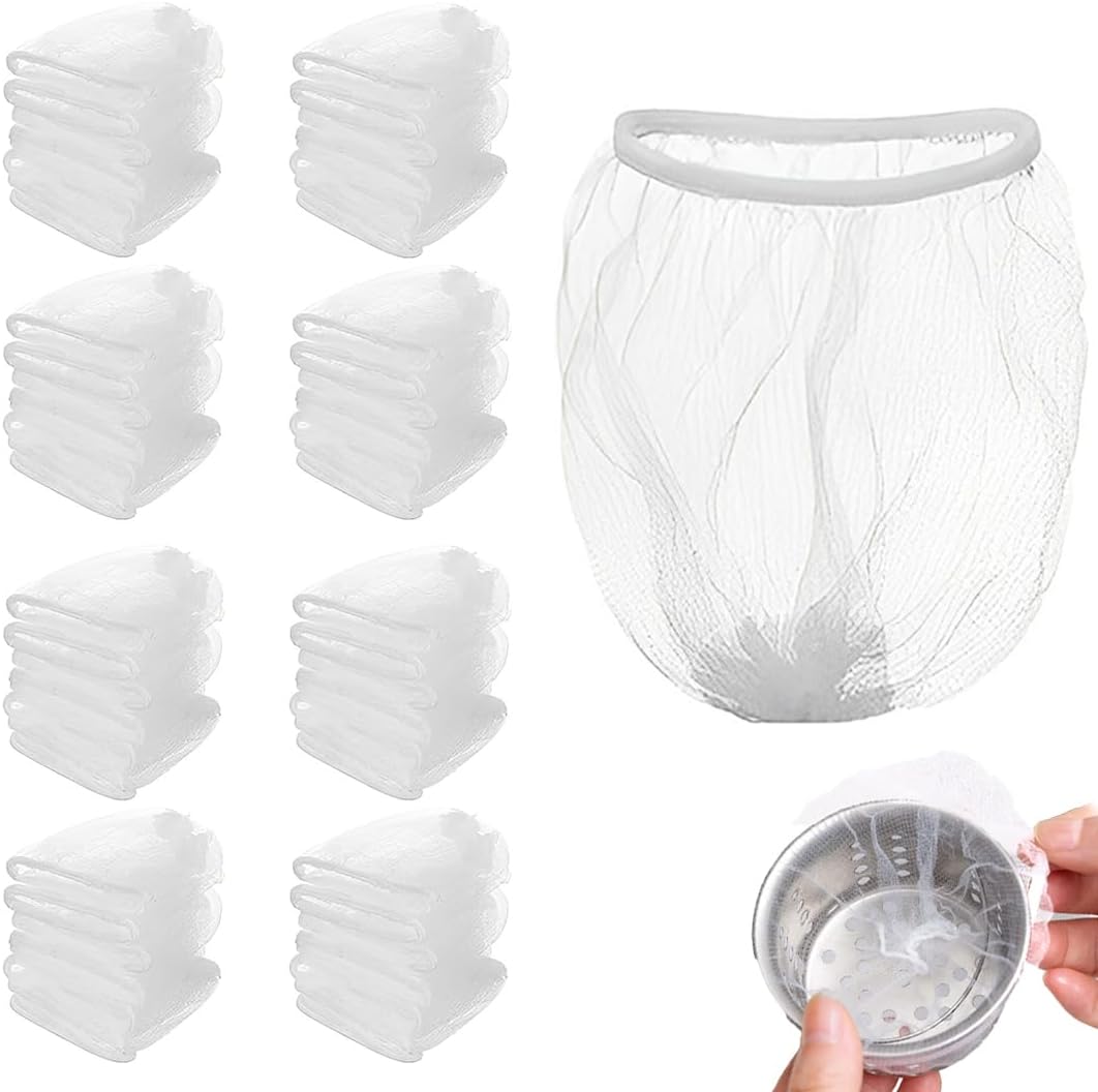 Spülbecken-sieb, Spülbecken-sieb, 100 Stück Sieb-abflussfilter-siebbeutel, Siebbeutel Für Küchen- Und Badezimmerspülen