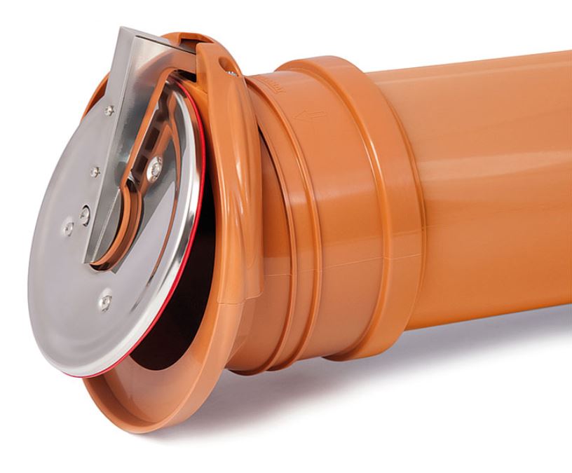 160mm Pvc-kunststoff-rückschlagklappe Endventil Selbsttätig Aktivierendes Endablassrückschlagventil