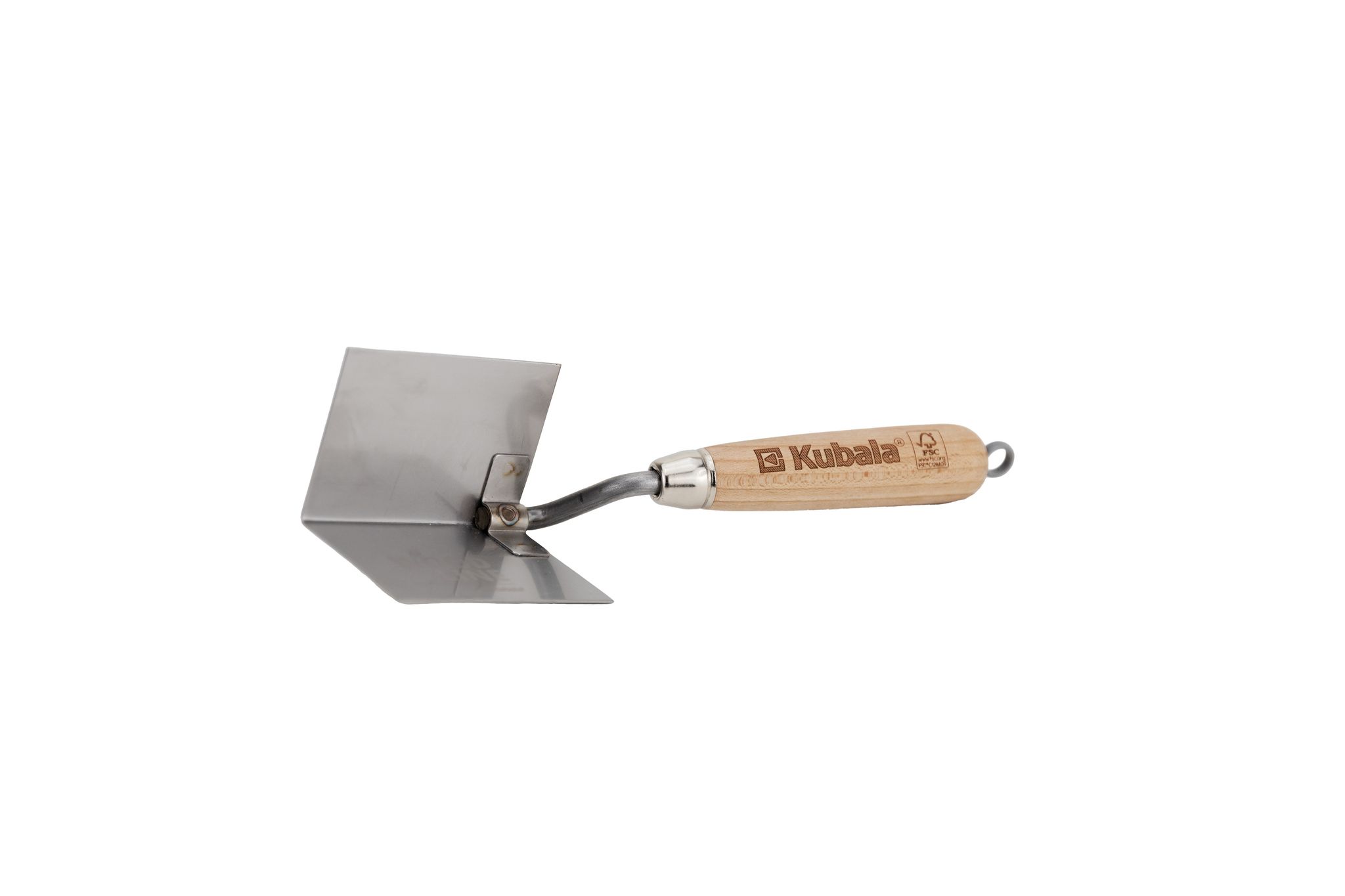 Edelstahl-stuckkelle, Innenwinkel, 60 X 85 Mm, Holzlinie - Kb 5909