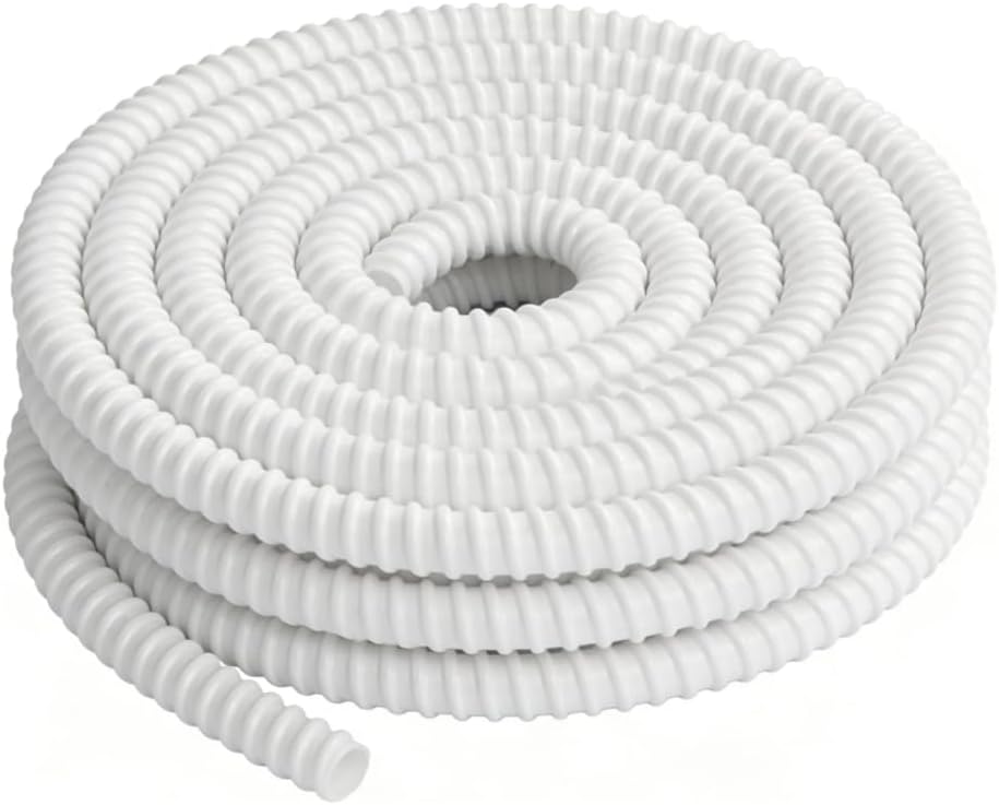 16 Mm Durchmesser Pvc-kondenswasserablaufschlauch (10 M), Uv-beständig, Für Waschmaschinen, Klimaanlagen Und Außenentwässerung, Verstellbar, Flexibel Und Langlebig (3 M)