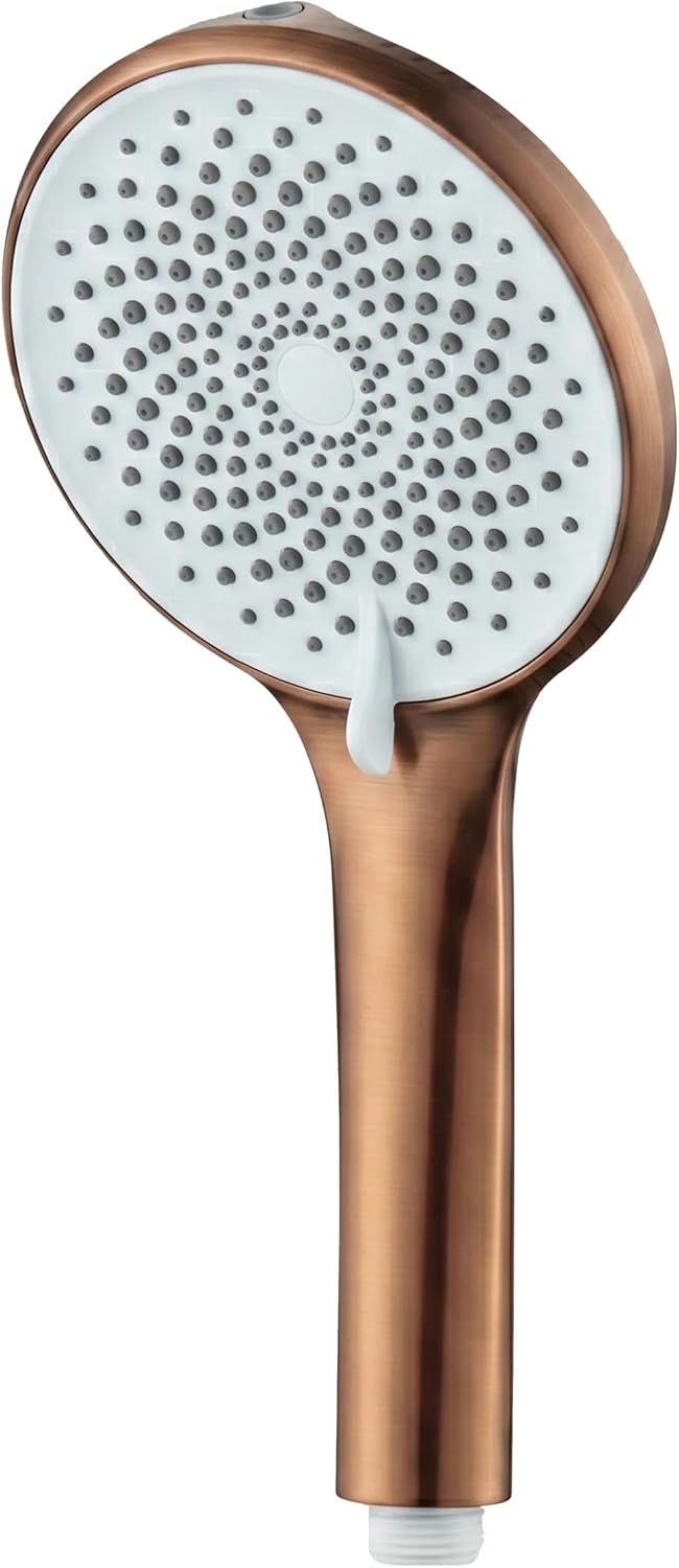 Js-020brg Duschkopf – Gebürstetes Kupfer – 12,5 X 12,5 X 25,5 Cm