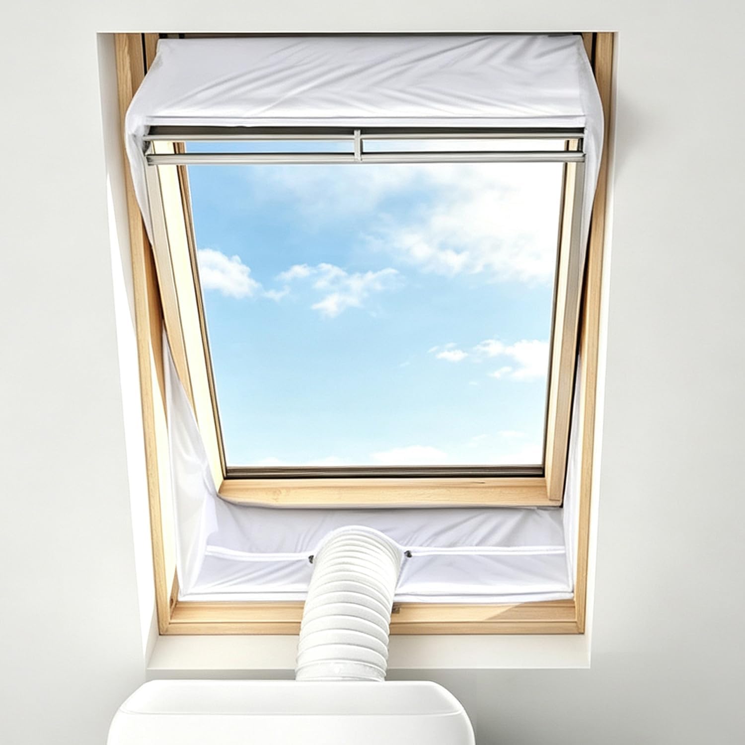 Fensterdichtung Für Drehkippfenster, Heißluftstopper Wasserdichtes Doppellüftungsset Mit Einem Umfang Bis Zu 300 Cm (2 X 150 Cm)