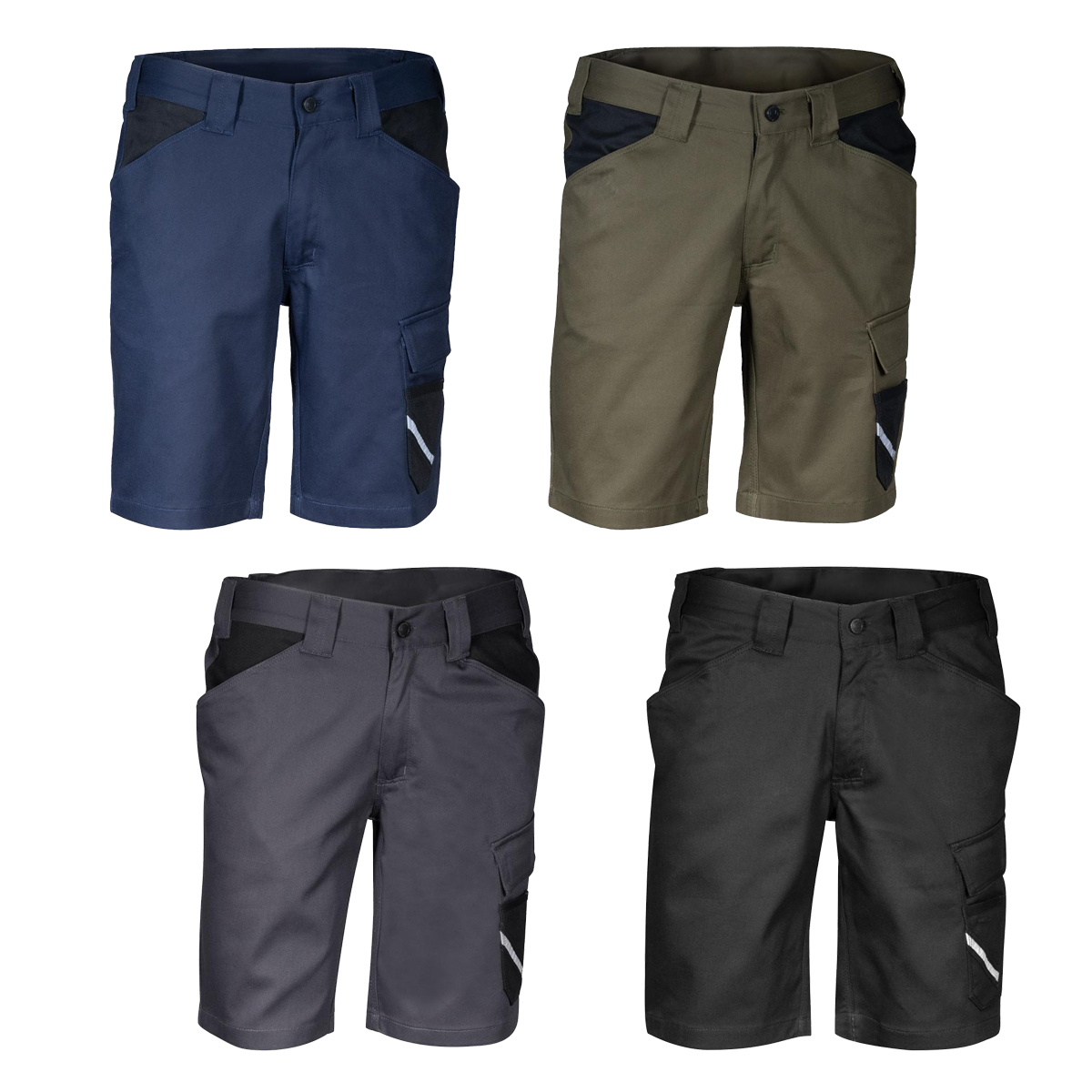 Kurze Arbeitshose Von Cofra Moreiras - L - Blau