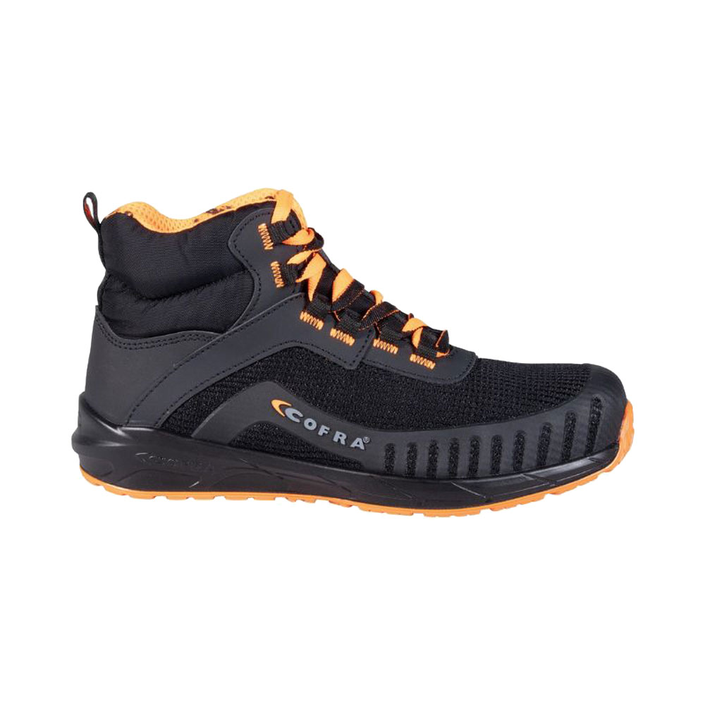 Cofra Burpees S1ps Sc Fo Sr Sicherheitsschuhe - 42 Eu - Schwarz / Orange