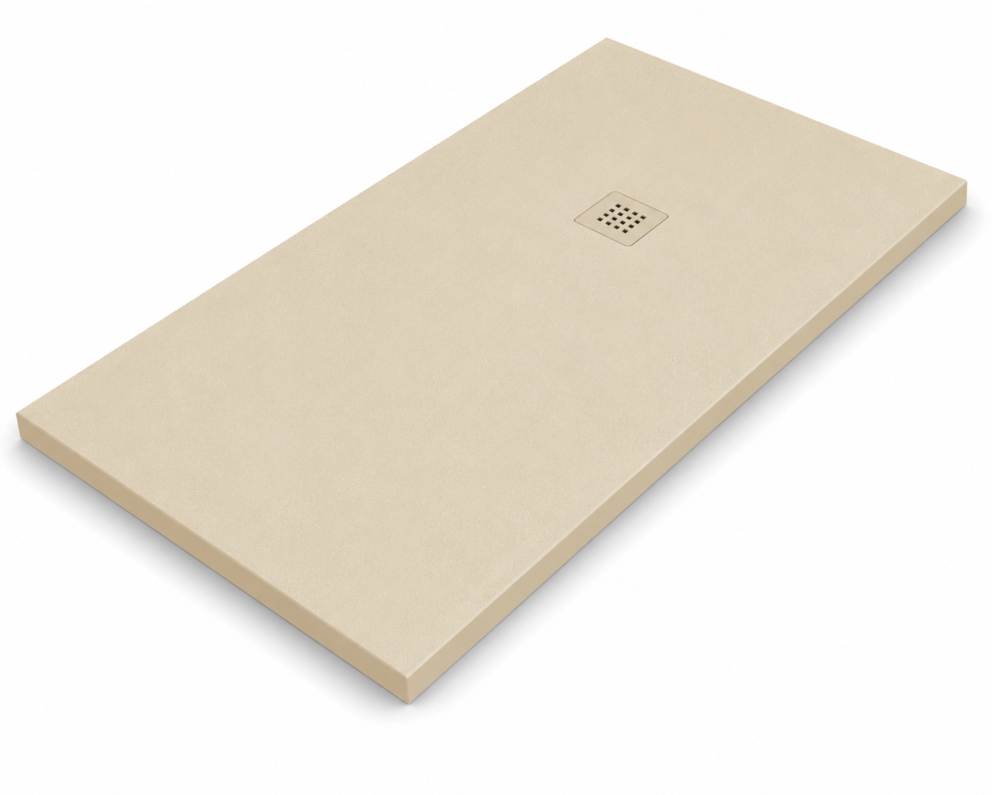 Duschwanne Ardesia 90x220 Cm Creme Gitter Creme