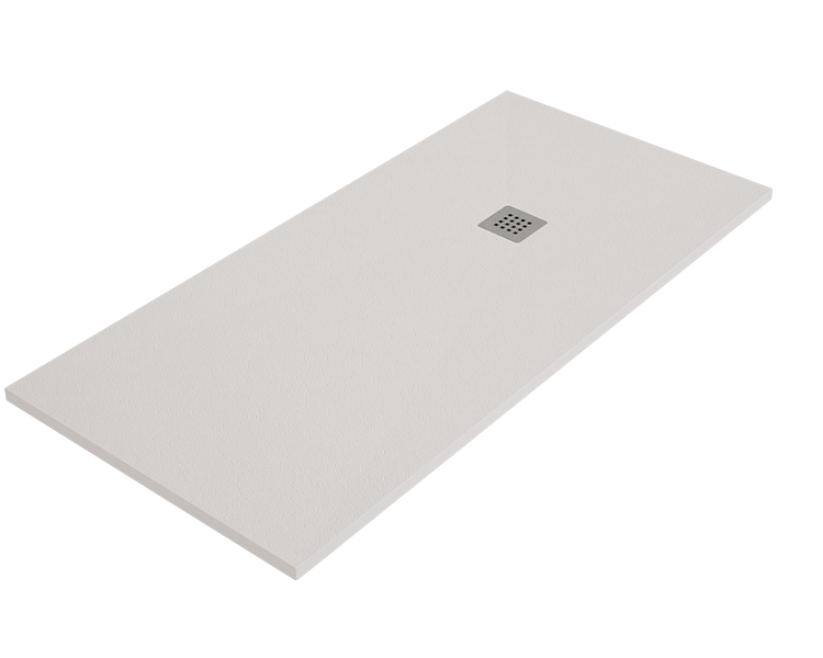 Duschwanne Ardesia 70x110 Cm Sand Edelstahlgitter