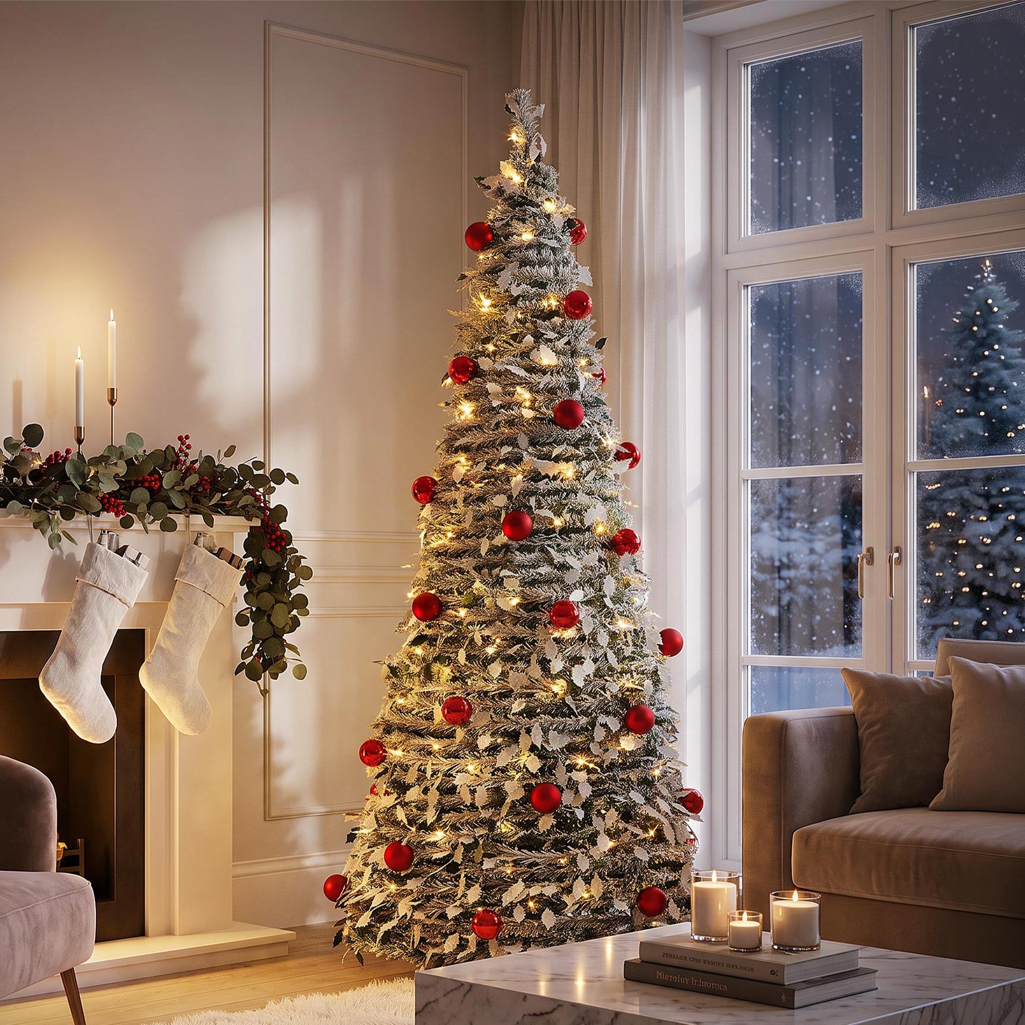 Ecd Germany Pop Up Weihnachtsbaum 180 Cm, Künstlicher Tannenbaum Faltbar