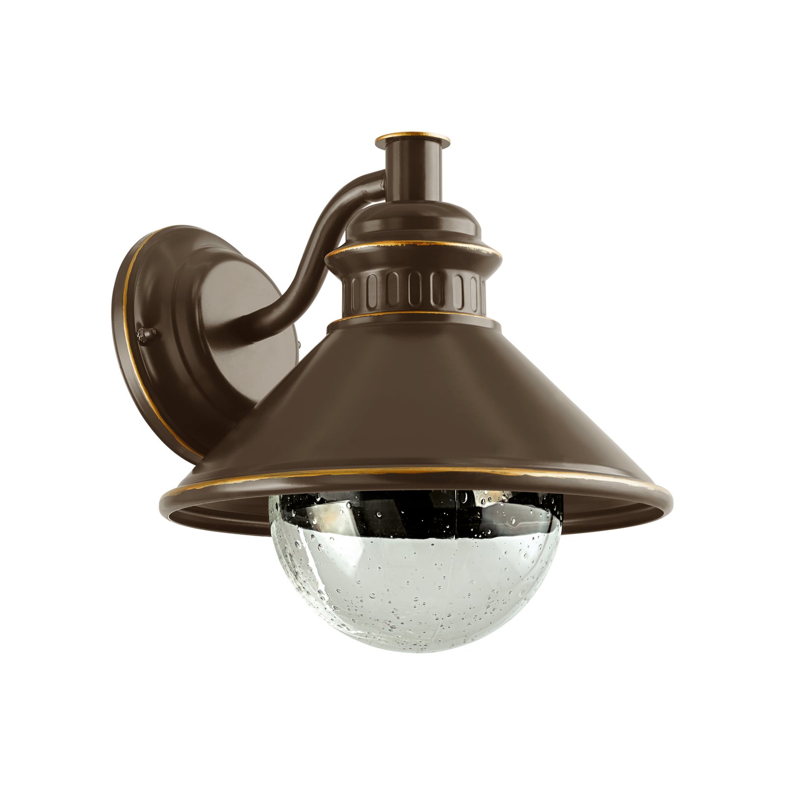 [gebraucht] B-ware Eglo Außenwandleuchte Albacete Kupfer Gartenlampe Leuchte Ip44 Ø26cm Metall