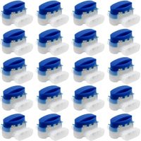 Packung Mit 20 Wasserdichten Kabelverbindern – Robustes Kunststoffmaterial – 0,5 Bis 1,5 Mm² – Ideal Für Rasenmäher Und Den Außenbereich