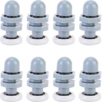 Rollen Für Duschschiebetüren 20 Mm/23 Mm/25 Mm – 8er-pack – Rostfrei Und Leise – Einfache Montage – Für Glas