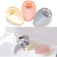 Kindergroße Pp-kunststoff-wasserhahnverlängerung – Flexible Verlängerung Für Küchen- Und Badezimmerspülen – Rosa, Grau, Beige (3er-pack)