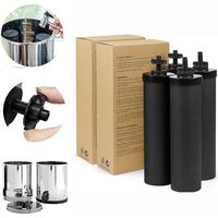 4-teiliger Schwerkraft-wasserfilter – Aktivkohle Aus Kokosnussöl – Kompatibel Mit Filtersystemen – Bis Zu 22.700 Liter