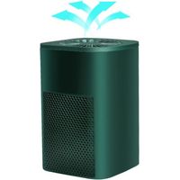 Grüner Abs-ionen-luftreiniger Für Räume Von 41–60 M², Ultraleise (35 Db), Mit Aktivkohlefilter Und Usb-anschluss