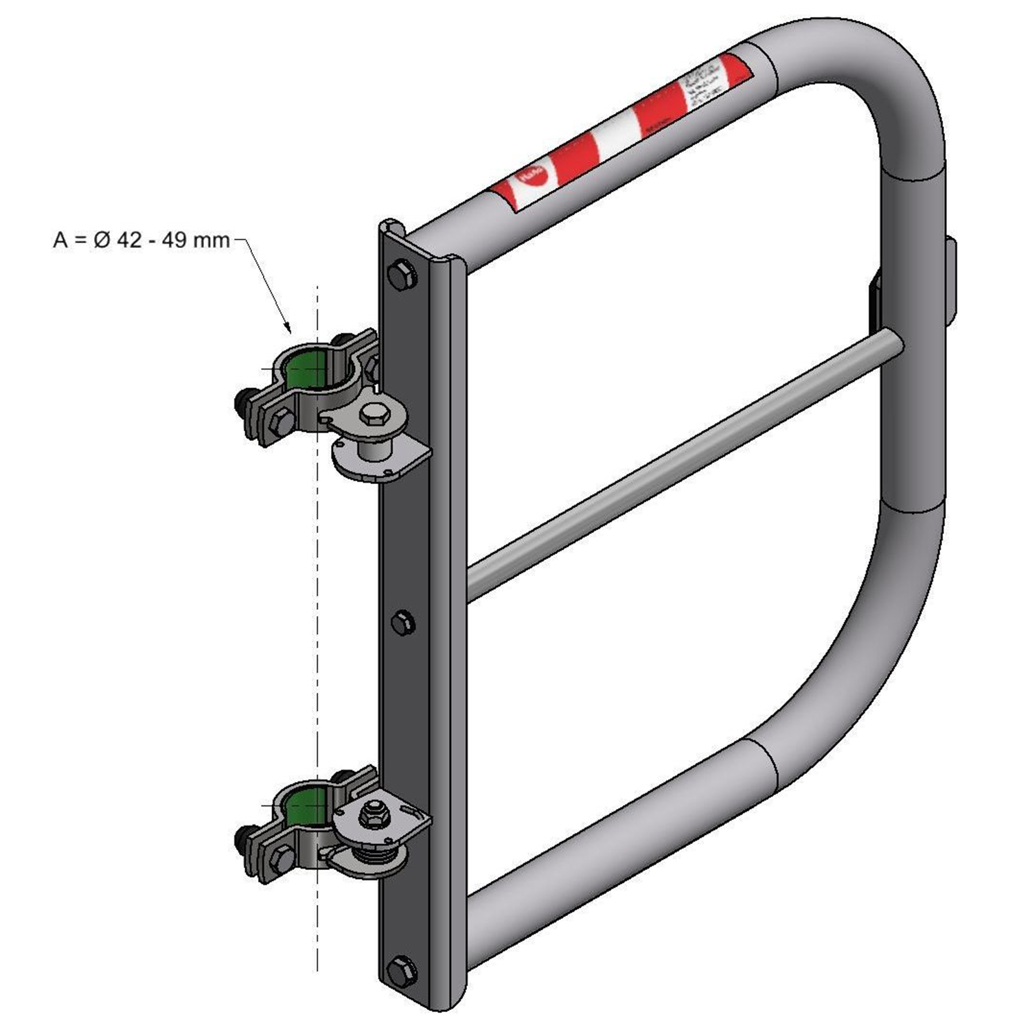 Hailo Universalschranke Mit Knieleiste In Aluminium