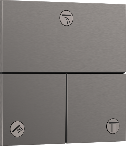 Hansgrohe Showerselect Comfort E Ventil Unterputz Für 3 Verbraucher Brushed Black Chrome 15573340