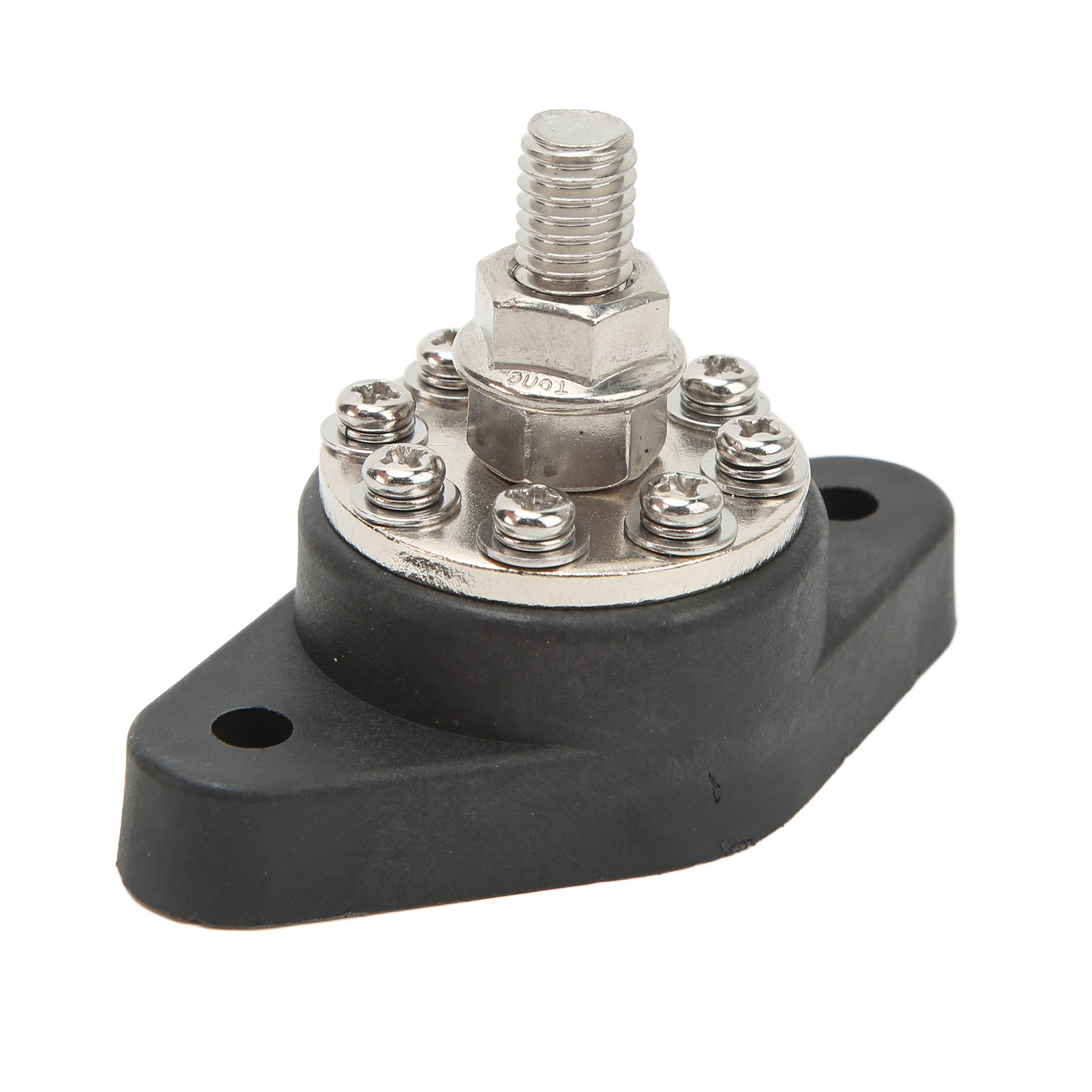 Stromverteilerblock Mit 8 Anschlüssen, 3/8 Zoll M10, 12 V–48 V, 160 A, Universell Für Autos, Wohnmobile, Boote, Lkws