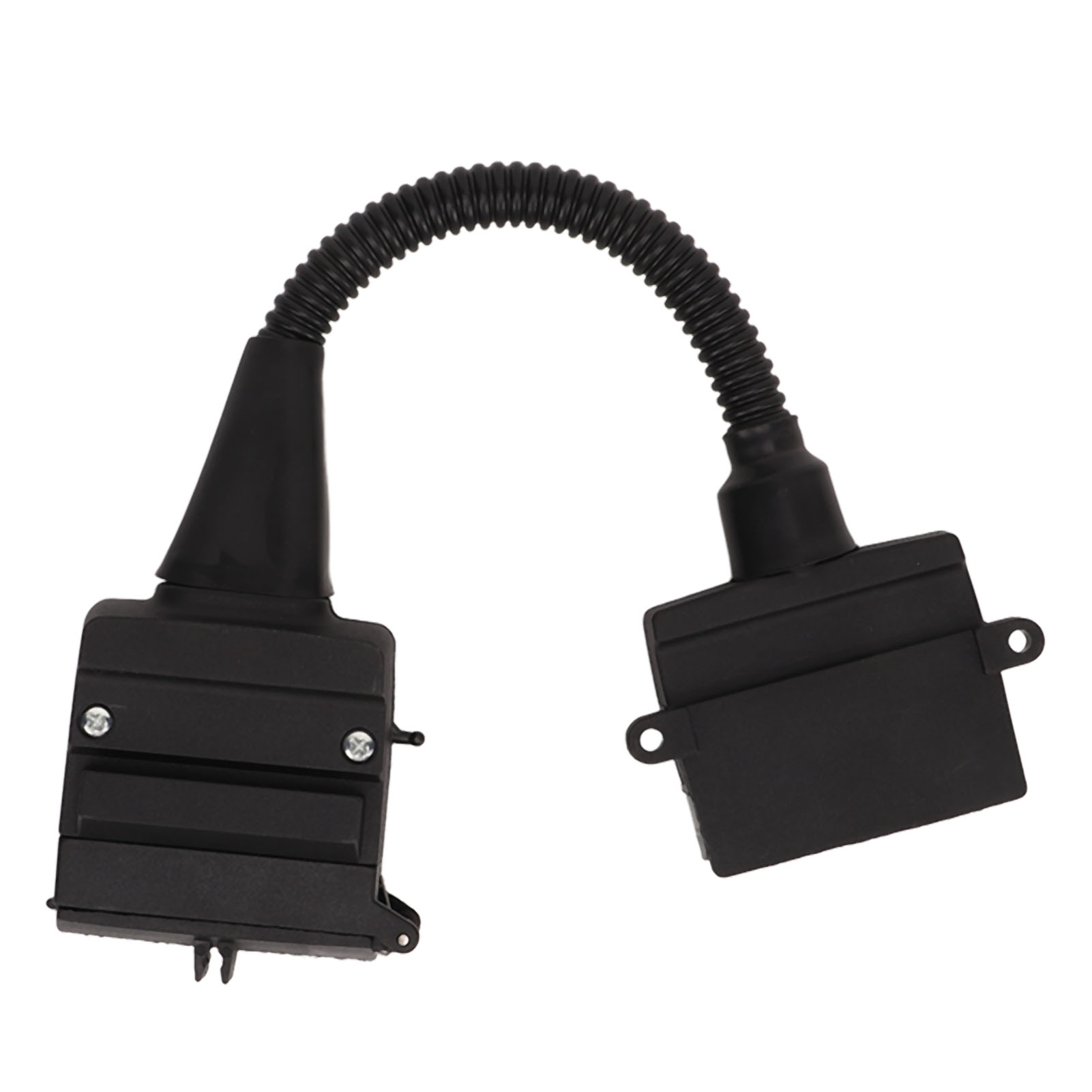 Anhängeradapter 12-poliger Flachstecker Auf 7-polige Flachbuchse Für Anhänger Und Wohnwagen