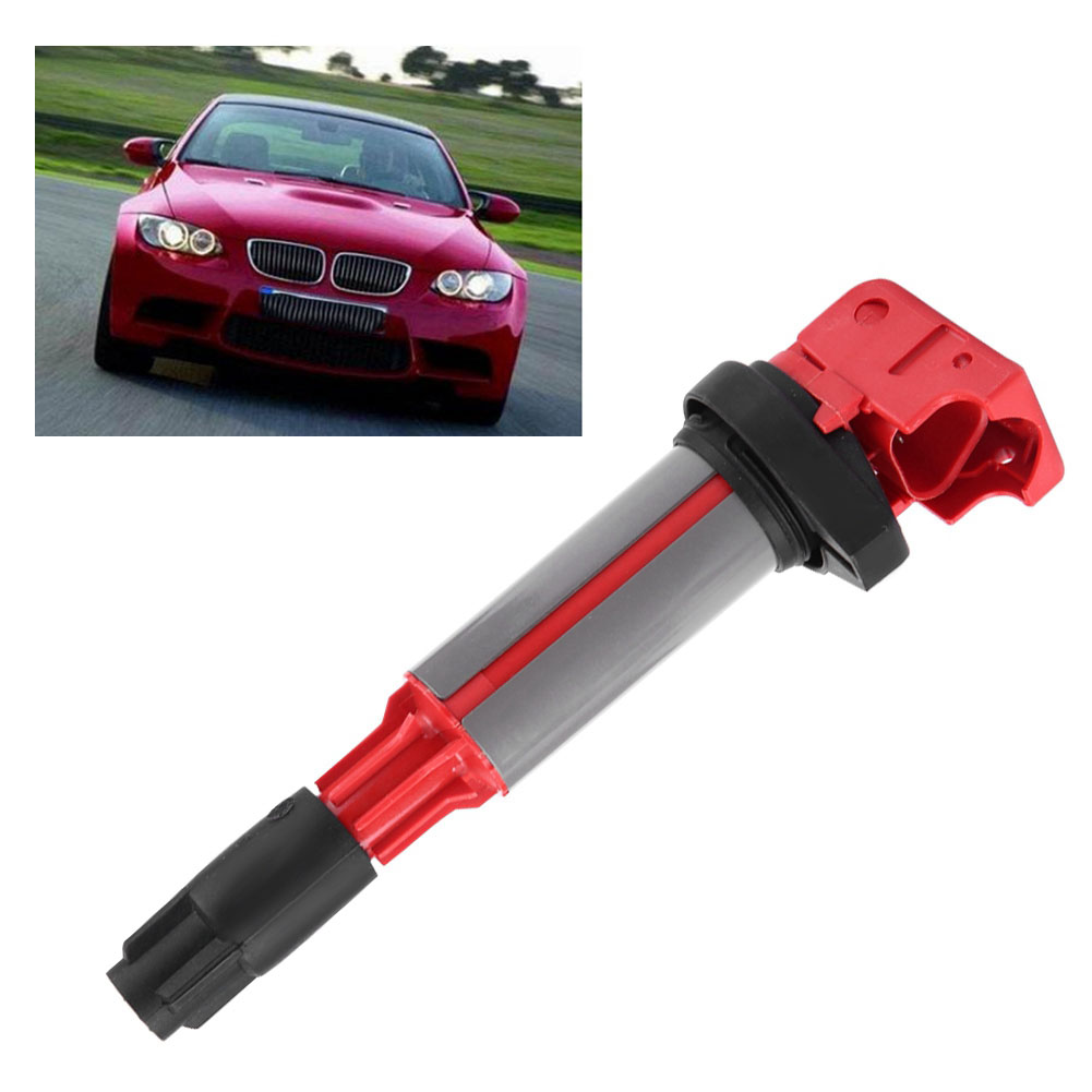 Zündspule Für Bmw 325i, 330i, 528i, 535i, M3, E39, E46, E53, E60, E63, B322, X5 – Rote Zündkerze, Kompatibles Ersatzteil
