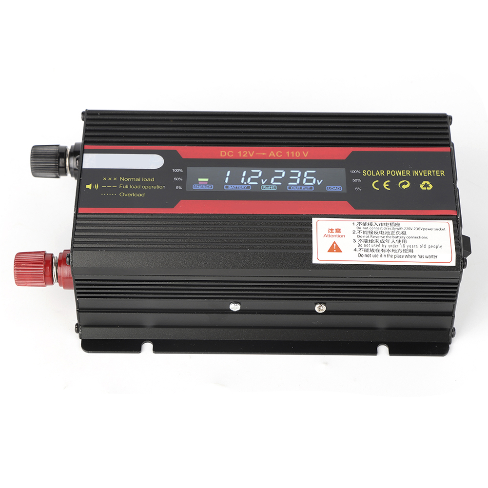 600-w-kfz-spannungswandler-transformator 12 V Auf 110 V Mit Lcd-display