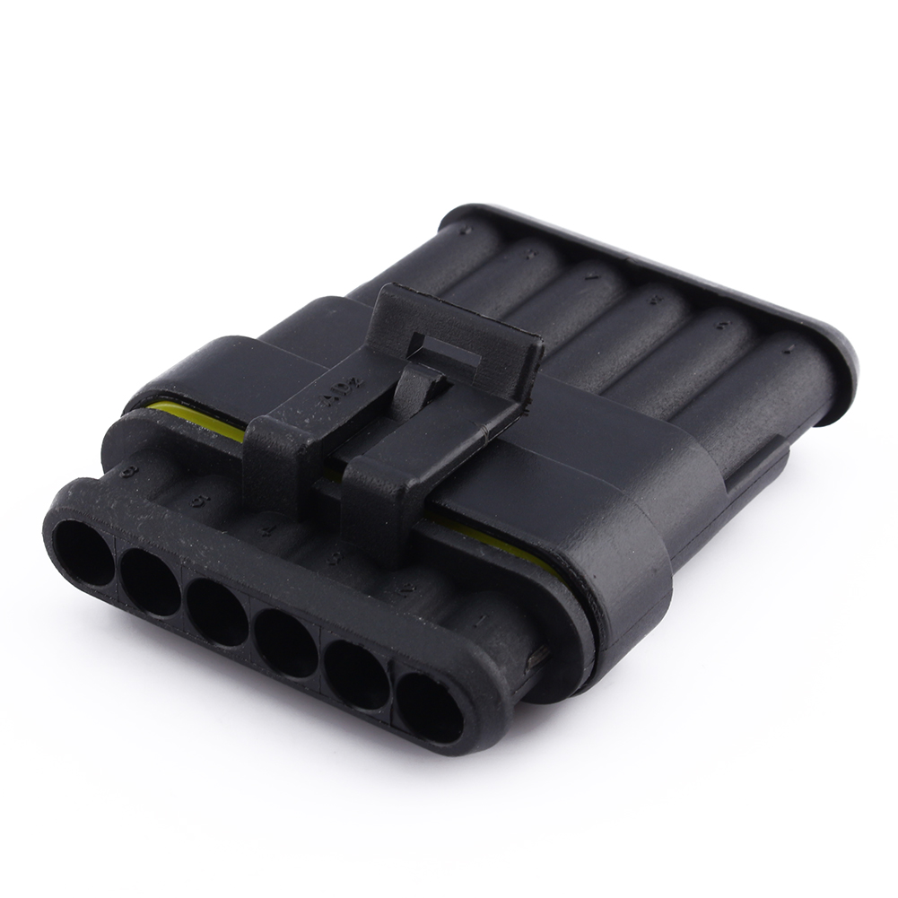 Wasserdichter 6-poliger Elektrischer Steckverbinder Für Kabel, 1-2-3-4-5-poliger Stecker, Für Auto Oder Lkw, Wasserdicht