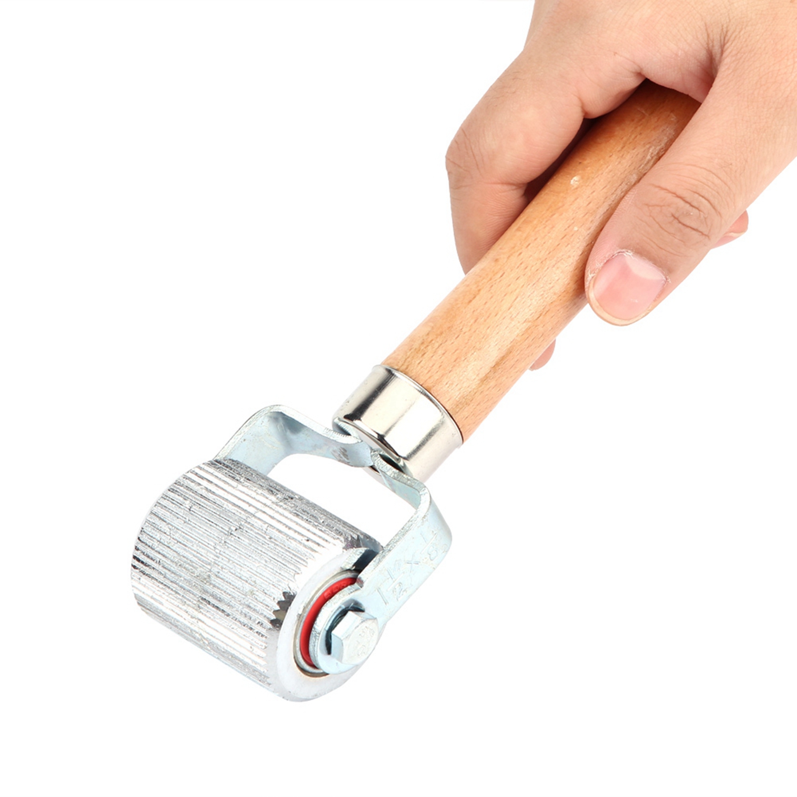 Set Aus 2 Reifenrollern Aus Holz Mit Kugelgelagerten Griffen Für Autoreifenreparatur, Nähwerkzeug, Große Größe