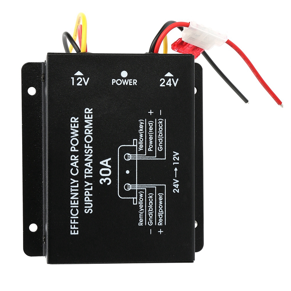 30a Abwärts-spannungswandler 24v Auf 12v Für Auto, Stromversorgung, Dc-dc-transformator, Stromregler, Wohnmobil, Lkw, Robust Und Zuverlässig.