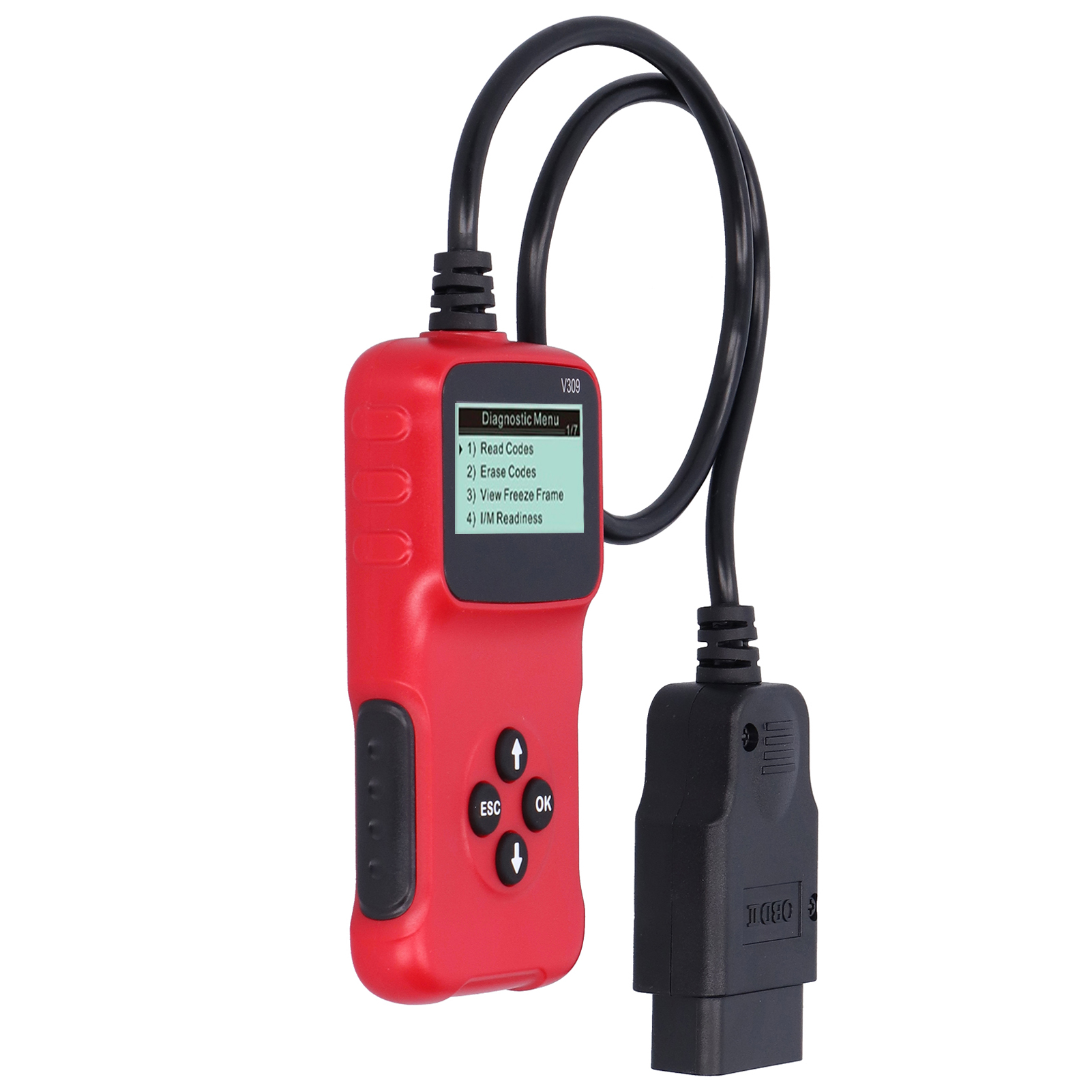 Obd2-fahrzeugdiagnosegerät, Fehlercode-scanner, Prüf- Und Löschfunktion Für Motorfehler