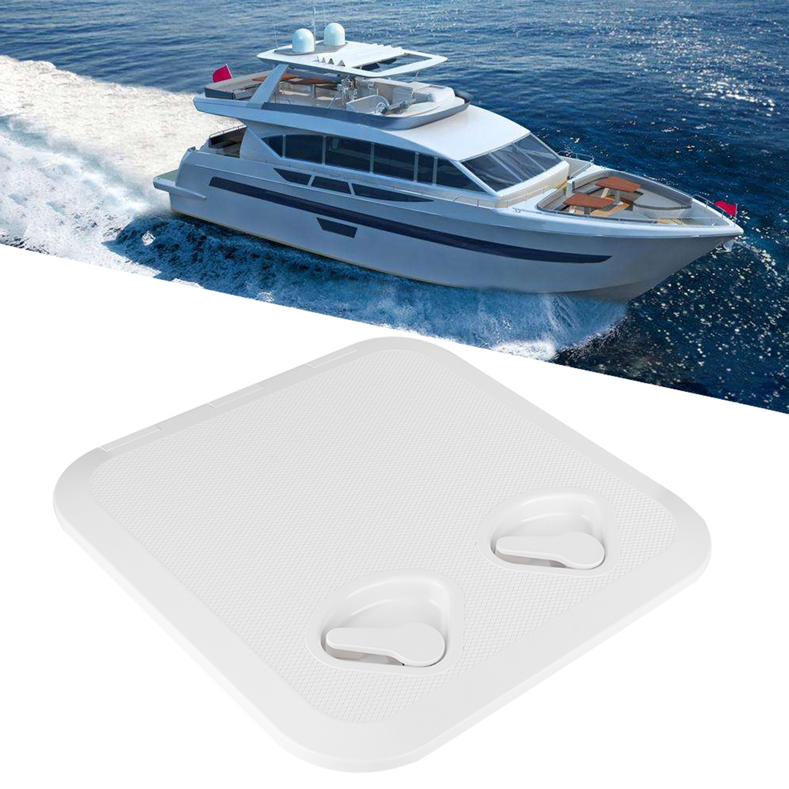 Uv-beständiger Quadratischer Bootsdeckdeckel Für Yachten, Wohnmobile Und Boote (zubehör Re-370-375)